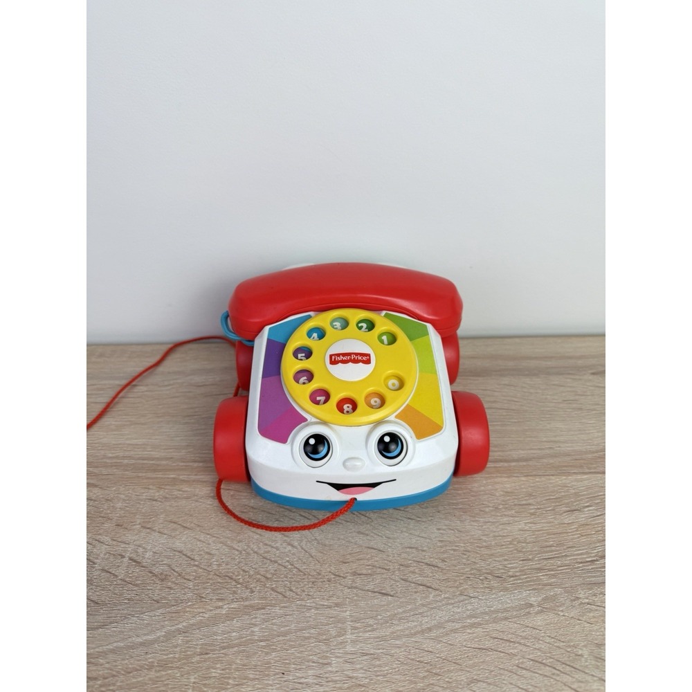 Fisher Price Chatter Phone Telephone Pull Toy by Mattel 2015